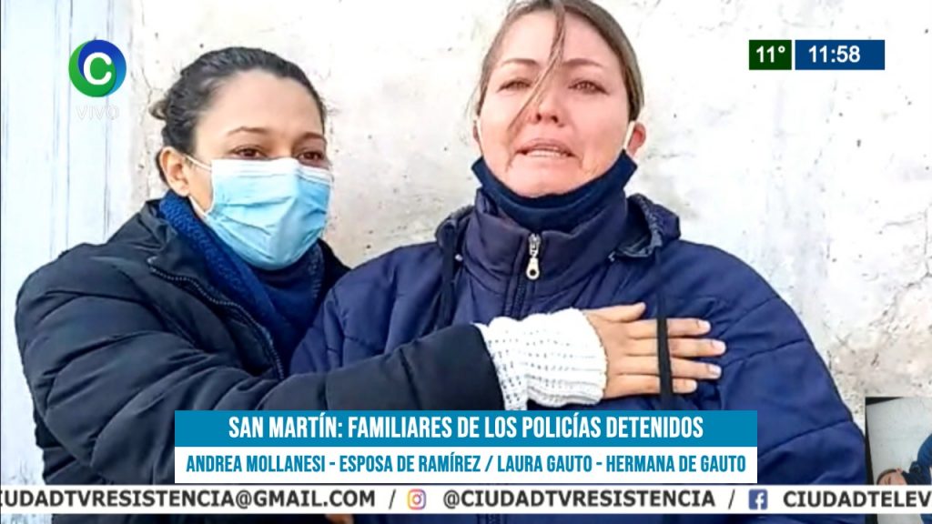 Crimen de Josué: “Tenemos miedo porque no saben controlar la situación”, afirmó la esposa de uno de los policías detenidos