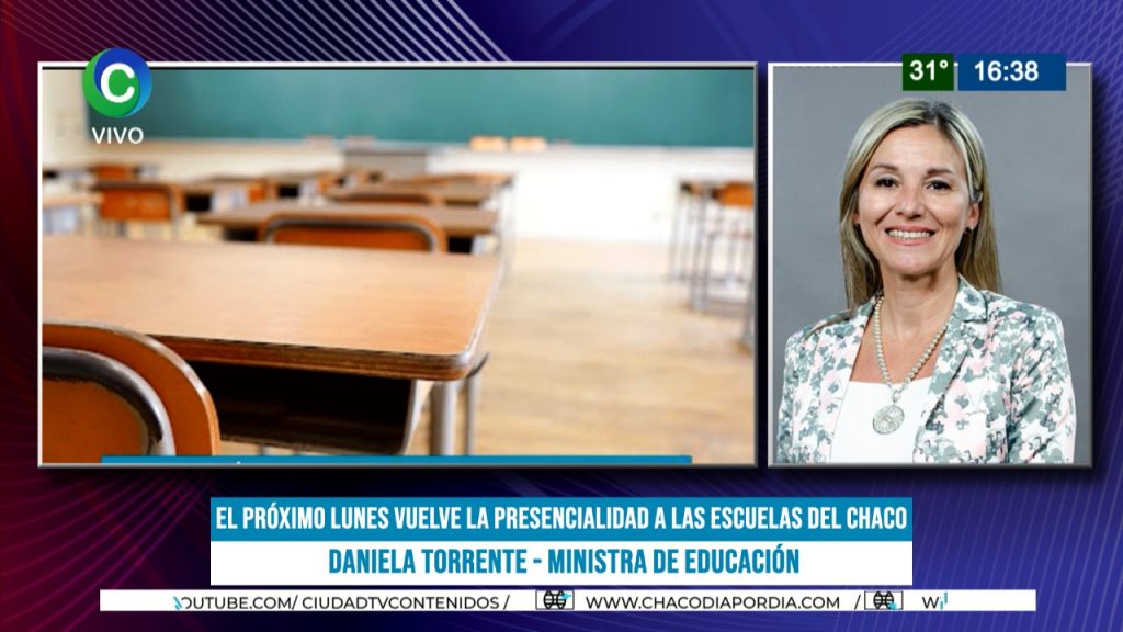 Aunque no en la primera semana, “la idea es volver en todas las escuelas bajo el sistema de presencialidad cuidada”, dijo la Ministra