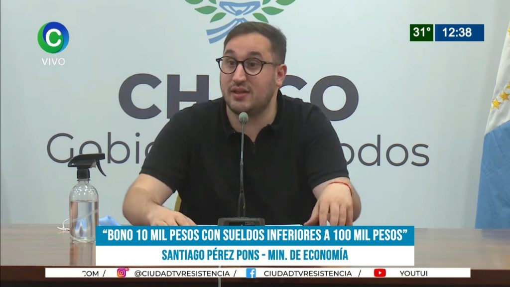 Pagarán un bono de  mil a trabajadores estatales chaqueños
