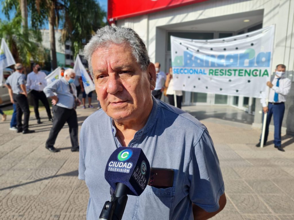 Protesta en el Santander por cierre de sucursales: “Vamos a resistir e impedir por todos los medios que se concrete”