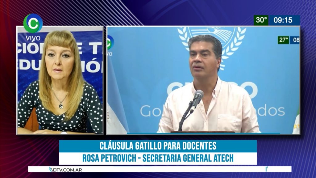 Docentes: “No solo no queremos perder frente a la inflación, sino recuperar el poder adquisitivo perdido años anteriores”