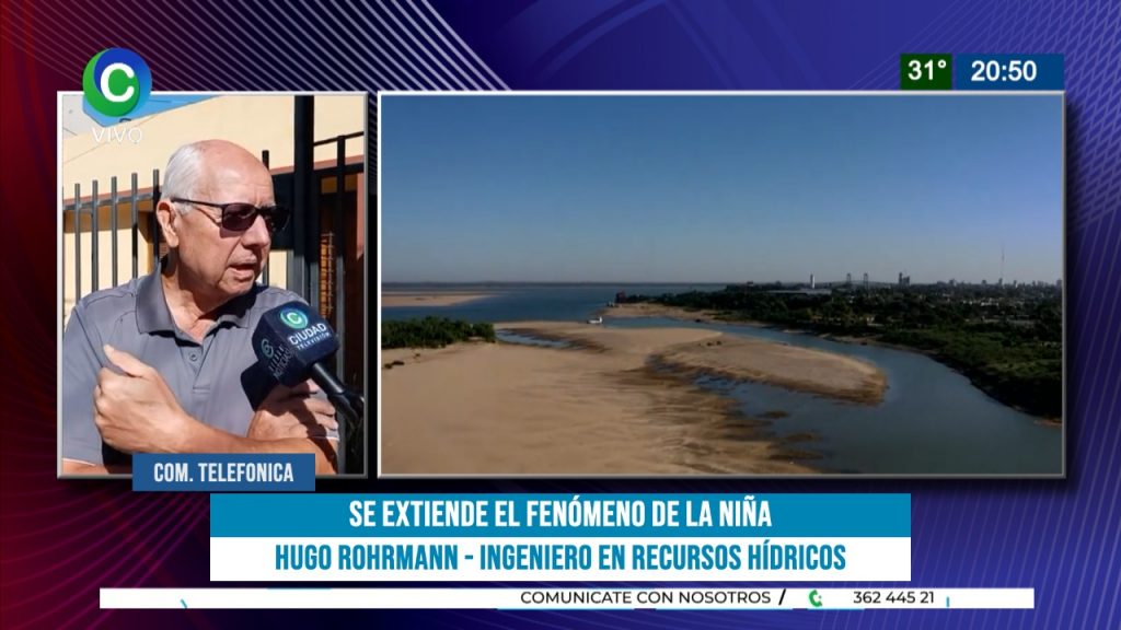 Escasez de lluvia: “La Niña se agrega como factor, pero la sequía en el Paraná viene de hace dos años”