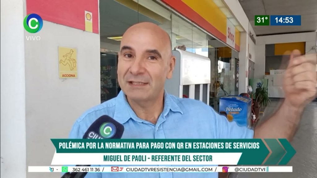 Cambios en el pago con QR en estaciones de servicio para “minimizar riesgos”