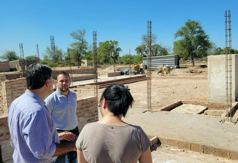 Fuerte Esperanza: Jorge Capitanich constató el avance de obras próximas a inaugurar junto al Presidente Fuerte Esperanza: Jorge Capitanich constató el avance de obras próximas a inaugurar junto al Presidente