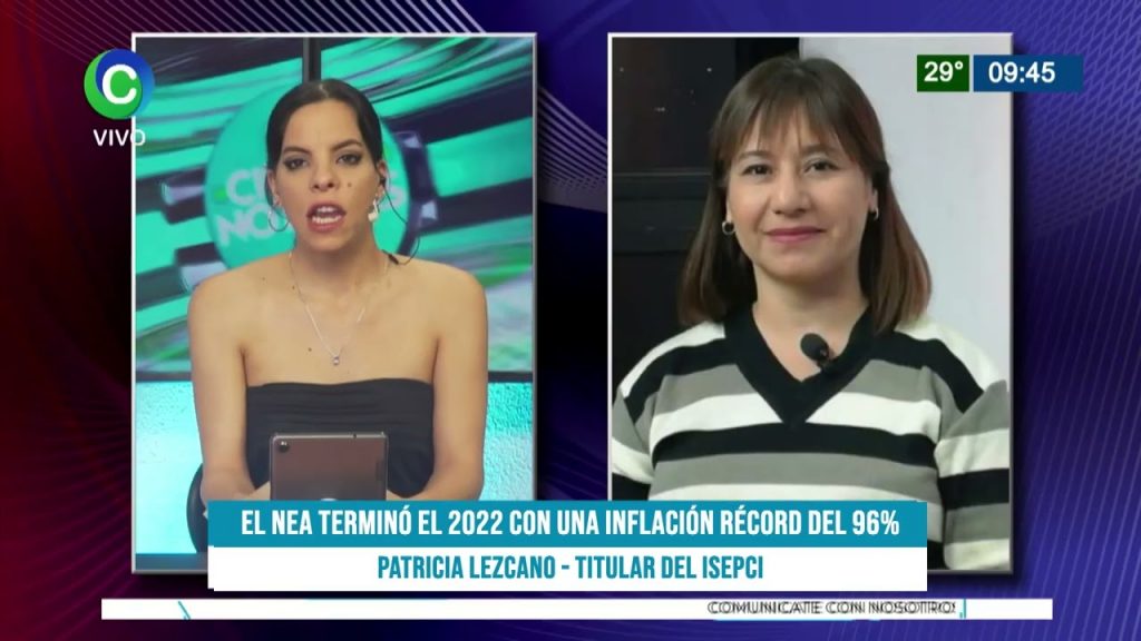 El NEA tuvo la inflación más alta en el 2022 con récord de 96%