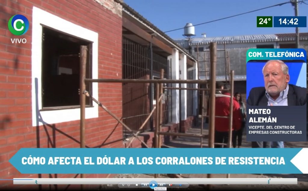 Construcción: “Es una corrida complicada, el sector depende de cinco o seis empresas formadoras de precios” Construcción: “Es una corrida complicada, el sector depende de cinco o seis empresas formadoras de precios”
