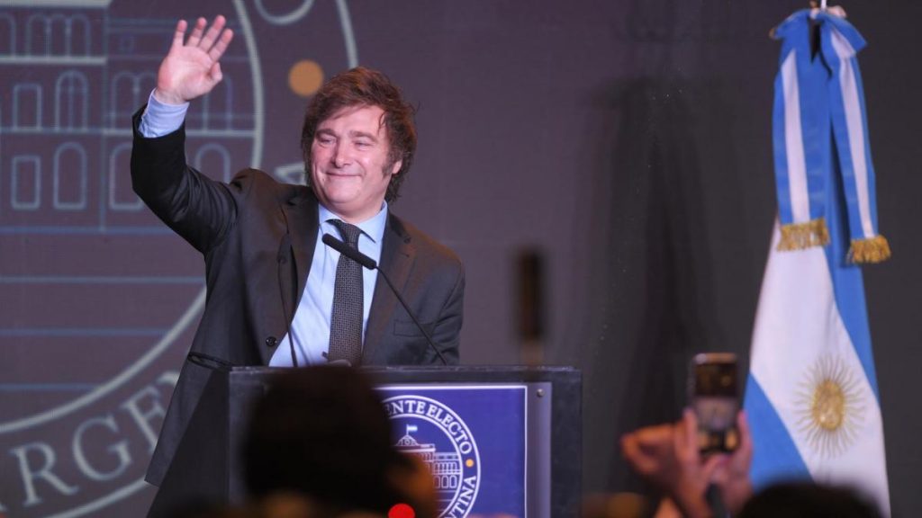 Javier Milei, presidente: “Hoy empieza la reconstrucción de Argentina”