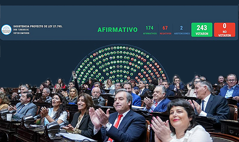 En sesión histórica Diputados rechazaron los vetos de Milei al Garrahan y las Universidades En sesión histórica Diputados rechazaron los vetos de Milei al Garrahan y las Universidades