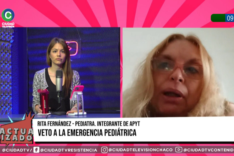 Veto a la emergencia pediátrica: “Teníamos la esperanza secreta de que esto no sucediera”, afirmó Rita Fernández, pediatra del Gaharran Veto a la emergencia pediátrica: “Teníamos la esperanza secreta de que esto no sucediera”, afirmó Rita Fernández, pediatra del Gaharran