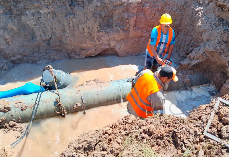 Acueducto Norte: se reestablece el servicio de agua potable en Resistencia, Colonia Benítez y Margarita Belén Acueducto Norte: se reestablece el servicio de agua potable en Resistencia, Colonia Benítez y Margarita Belén
