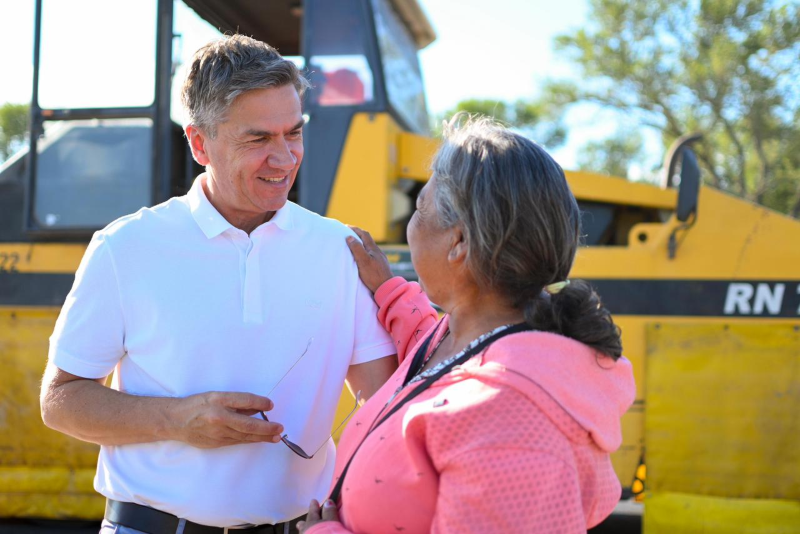Avanza la pavimentación de la ruta provincial N°13, entre Cote Lai y Charadai Avanza la pavimentación de la ruta provincial N°13, entre Cote Lai y Charadai