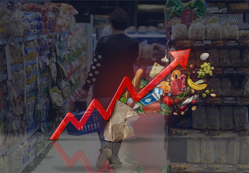 La inflación de alimentos se aceleró fuerte y estiman que superó el 4% en febrero La inflación de alimentos se aceleró fuerte y estiman que superó el 4% en febrero