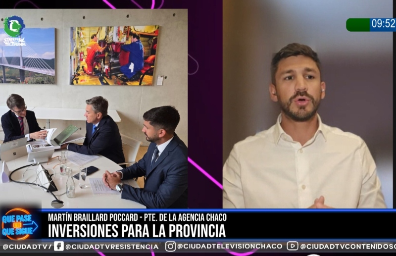 Braillard Poccard, sobre el acuerdo MERCOSUR- UE: “Va a tener impacto directo porque viene a fortalecer a las pymes chaqueñas” Braillard Poccard, sobre el acuerdo MERCOSUR- UE: “Va a tener impacto directo porque viene a fortalecer a las pymes chaqueñas”