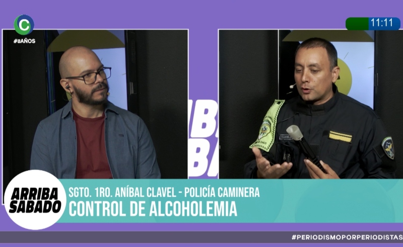 “Policía Caminera hace las 24 horas el control de alcoholemia”, reiteran desde la Fuerza “Policía Caminera hace las 24 horas el control de alcoholemia”, reiteran desde la Fuerza