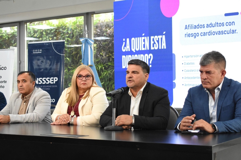 InSSSeP presentó el nuevo programa de Prevención de Salud Cardiovascular InSSSeP presentó el nuevo programa de Prevención de Salud Cardiovascular