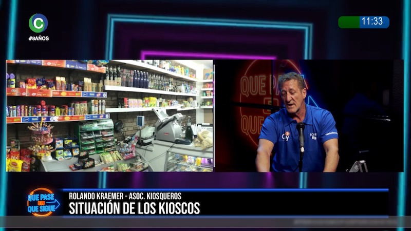 Kioscos registran una caída de entre 5% y 10% en ventas reales: “Hay mucha preocupación” Kioscos registran una caída de entre 5% y 10% en ventas reales: “Hay mucha preocupación”