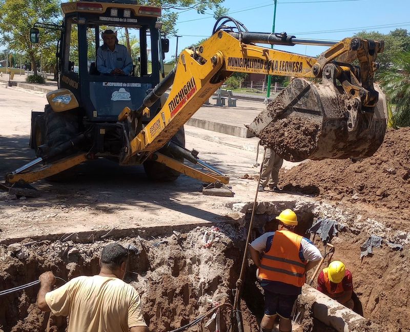 La intervención de SAMEEP permitió recuperar el servicio en La Leonesa La intervención de SAMEEP permitió recuperar el servicio en La Leonesa