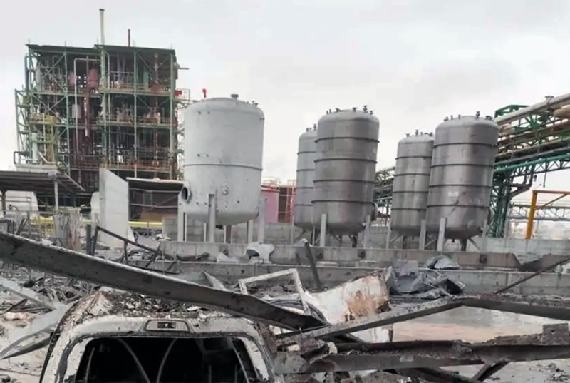 Restos de un misil iraní causaron una fuga química y evacuaciones en el sur de Israel Restos de un misil iraní causaron una fuga química y evacuaciones en el sur de Israel