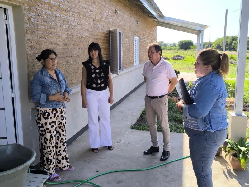IPDUV y el programa Ñachec realizaron relevamiento a familias adjudicatarias en Presidencia Roca IPDUV y el programa Ñachec realizaron relevamiento a familias adjudicatarias en Presidencia Roca