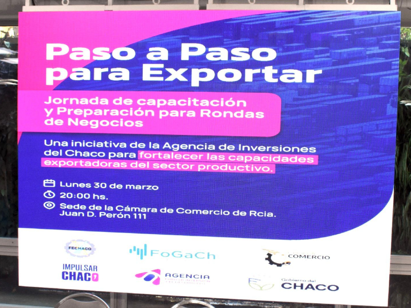 Jornada de capacitación gratuita sobre exportaciones y rondas de negocios en FECHACO Jornada de capacitación gratuita sobre exportaciones y rondas de negocios en FECHACO