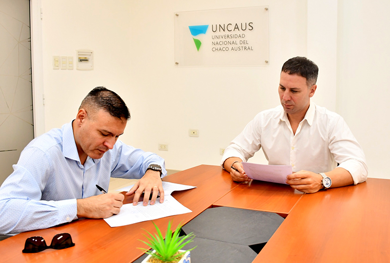 Acuerdo académico de la UNCAus con la UEGP N°193 “San Roque” de Sáenz Peña Acuerdo académico de la UNCAus con la UEGP N°193 “San Roque” de Sáenz Peña