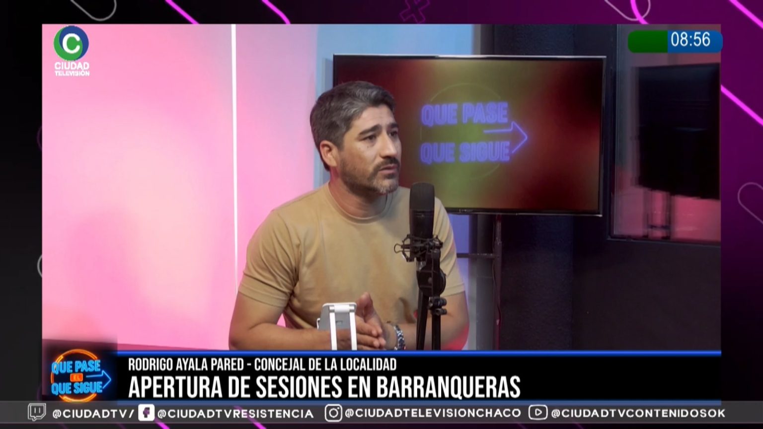 Ayala Pared sobre la realidad de Barranqueras: “De cada diez vecinos, cuatro o cinco te plantean el problema del trabajo”
