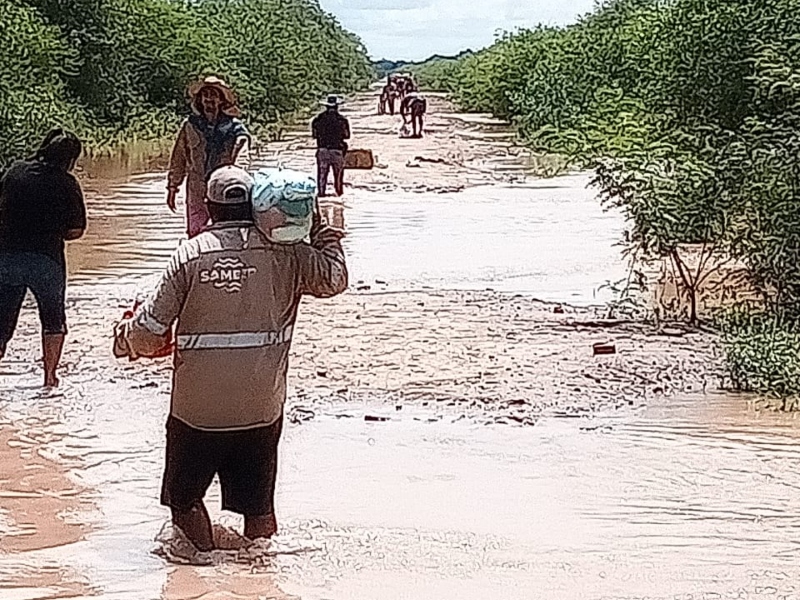 Crecida del Río Bermejo: “Estamos atravesando momentos difíciles, como hace muchos no ocurría” Crecida del Río Bermejo: “Estamos atravesando momentos difíciles, como hace muchos no ocurría”