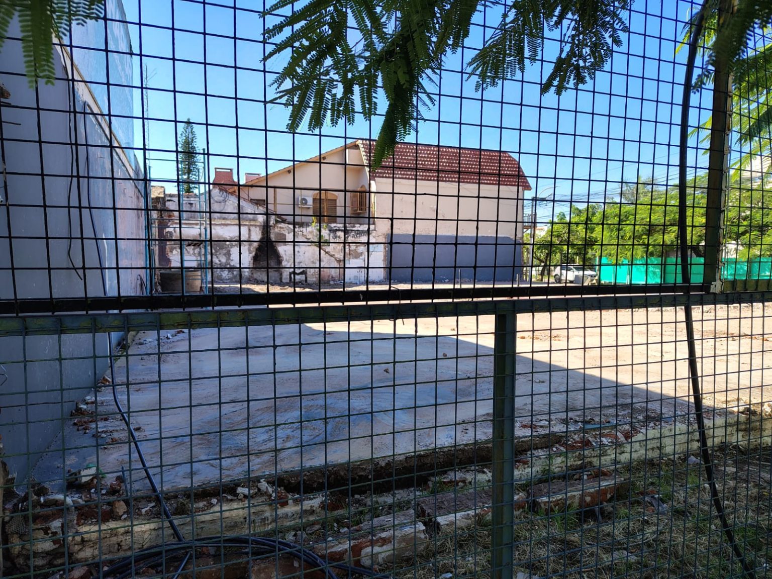 Trabajador herido tras caer de una demolición en el centro de Sáenz Peña Trabajador herido tras caer de una demolición en el centro de Sáenz Peña