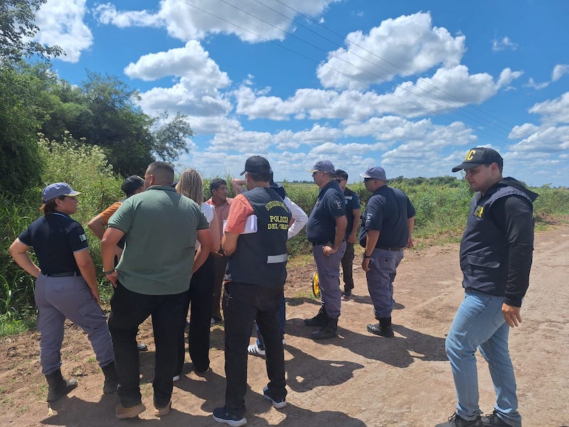 Hallaron el cuerpo de Bernabé Navarro y detuvieron a dos sospechosos Hallaron el cuerpo de Bernabé Navarro y detuvieron a dos sospechosos