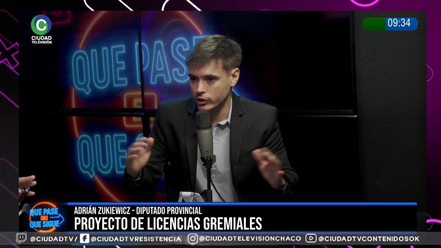 El diputado Zukiewicz defendió el proyecto para eliminar las licencias gremiales pagas: “Que el sueldo del gremialista lo pague el gremio”