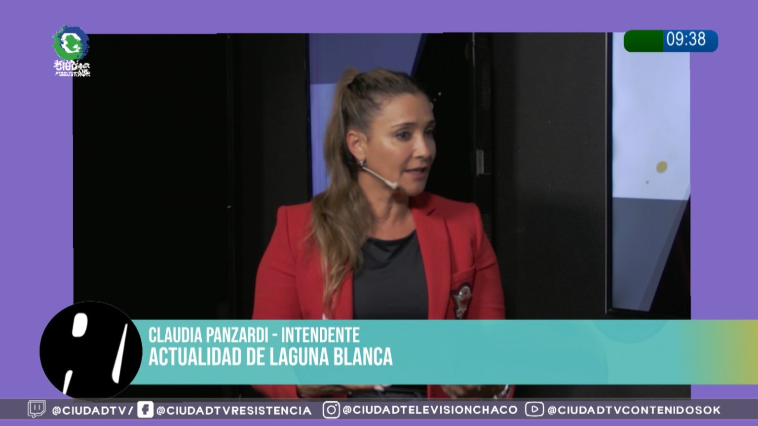 Panzardi destacó obras y defendió la gestión municipal en Laguna Blanca: “Mi responsabilidad es que las obras se hagan”