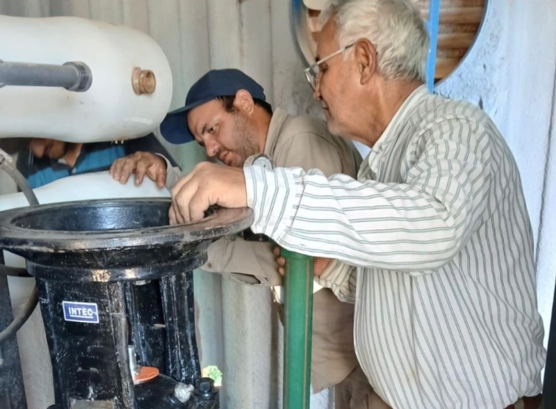 Comandancia Frías: SAMEEP puso en marcha la planta de ósmosis y se reestableció el servicio de agua Comandancia Frías: SAMEEP puso en marcha la planta de ósmosis y se reestableció el servicio de agua