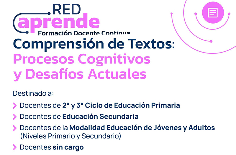 Educación lanza Capacitación Docente sobre comprensión de textos con enfoque científico Educación lanza Capacitación Docente sobre comprensión de textos con enfoque científico