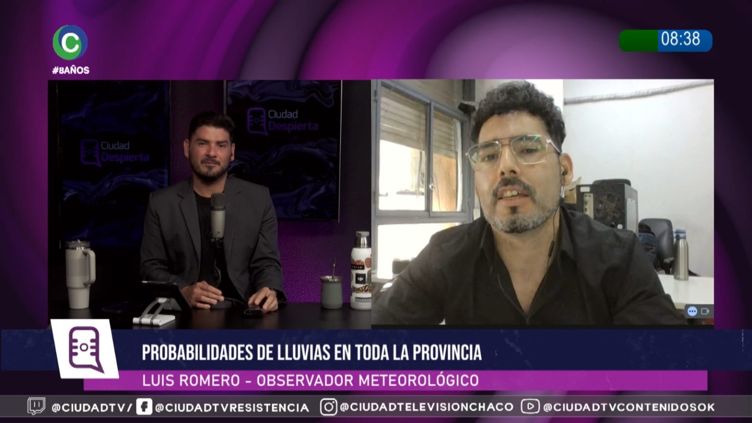 Se esperan más lluvias en el Chaco a partir de la tarde-noche del miércoles