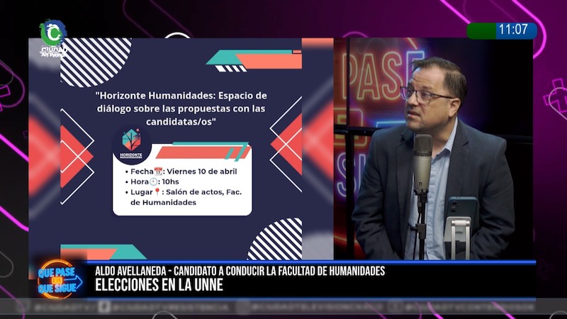 Elecciones en la Facultad de Humanidades “Queremos cuidar y contener a docentes, no docentes y estudiantes en este contexto” Elecciones en la Facultad de Humanidades “Queremos cuidar y contener a docentes, no docentes y estudiantes en este contexto”