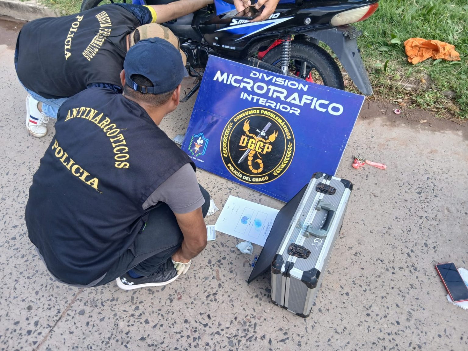 Operativo antinarcóticos finaliza con un detenido y secuestro de cocaína en Sáenz Peña Operativo antinarcóticos finaliza con un detenido y secuestro de cocaína en Sáenz Peña