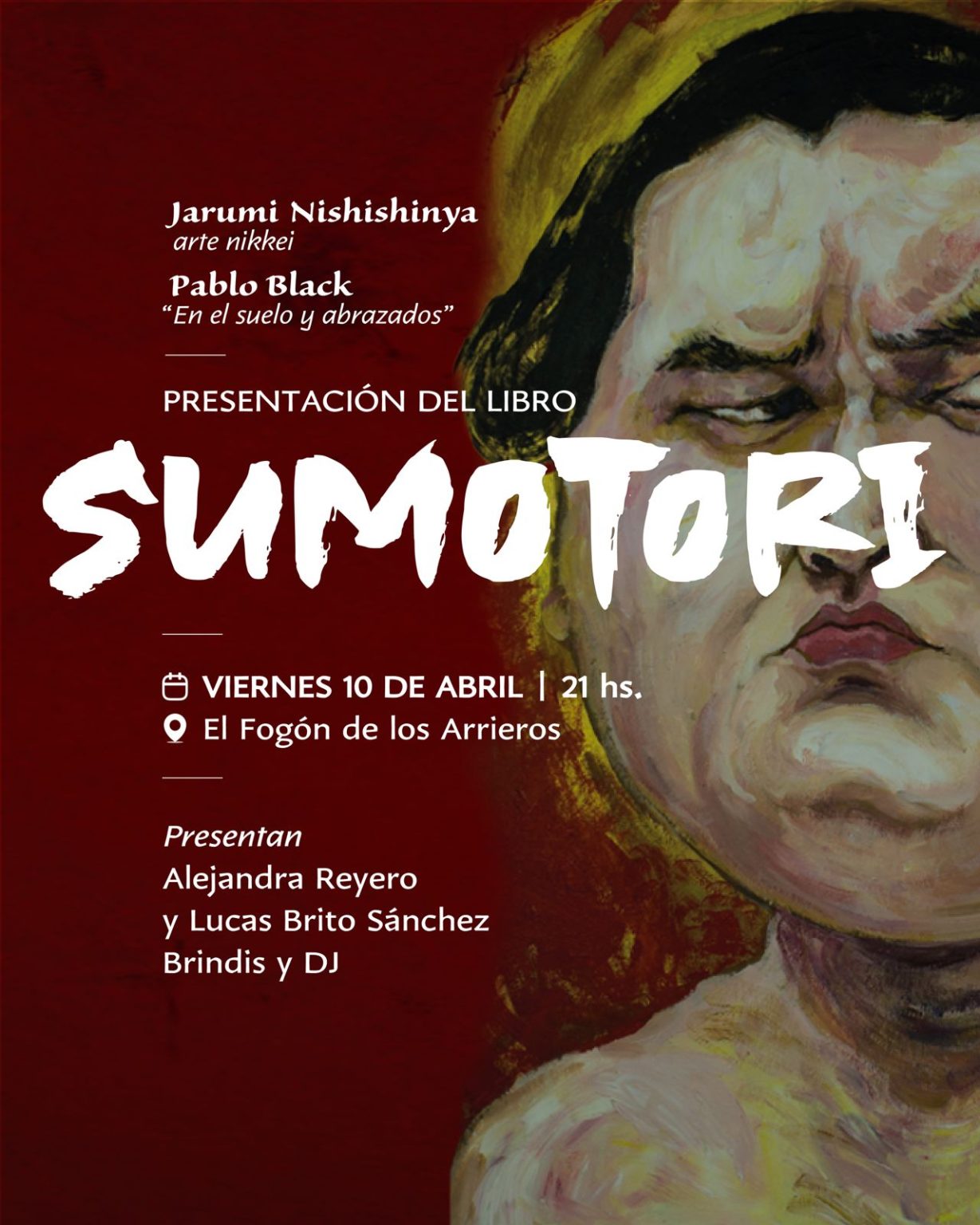 Presentarán “Sumotori”, nueva entrega de la obra conjunta de Jarumi Nishishinya y Pablo Black