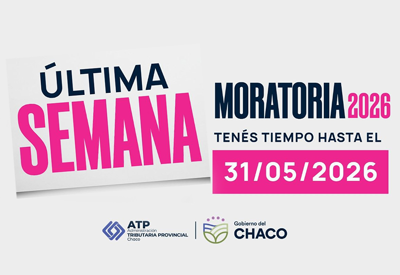 Última semana de la Moratoria Tributaria provincial de la ATP Última semana de la Moratoria Tributaria provincial de la ATP