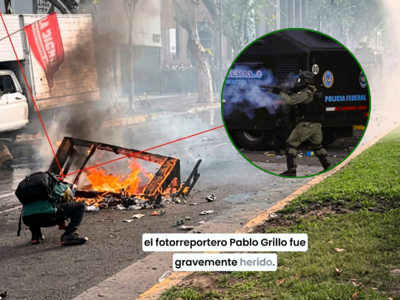 Pidieron juicio oral para el gendarme acusado de disparar contra el fotorreportero Pablo Grillo Pidieron juicio oral para el gendarme acusado de disparar contra el fotorreportero Pablo Grillo