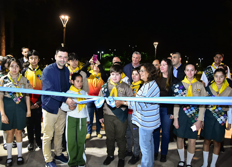 Se inauguró la plaza del barrio Loma Linda de Sáenz Peña Se inauguró la plaza del barrio Loma Linda de Sáenz Peña