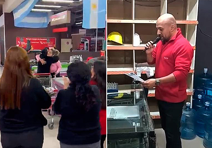 Santiago del Estero: cerró el Hiper Libertad con emotivo momento con los clientes Santiago del Estero: cerró el Hiper Libertad con emotivo momento con los clientes