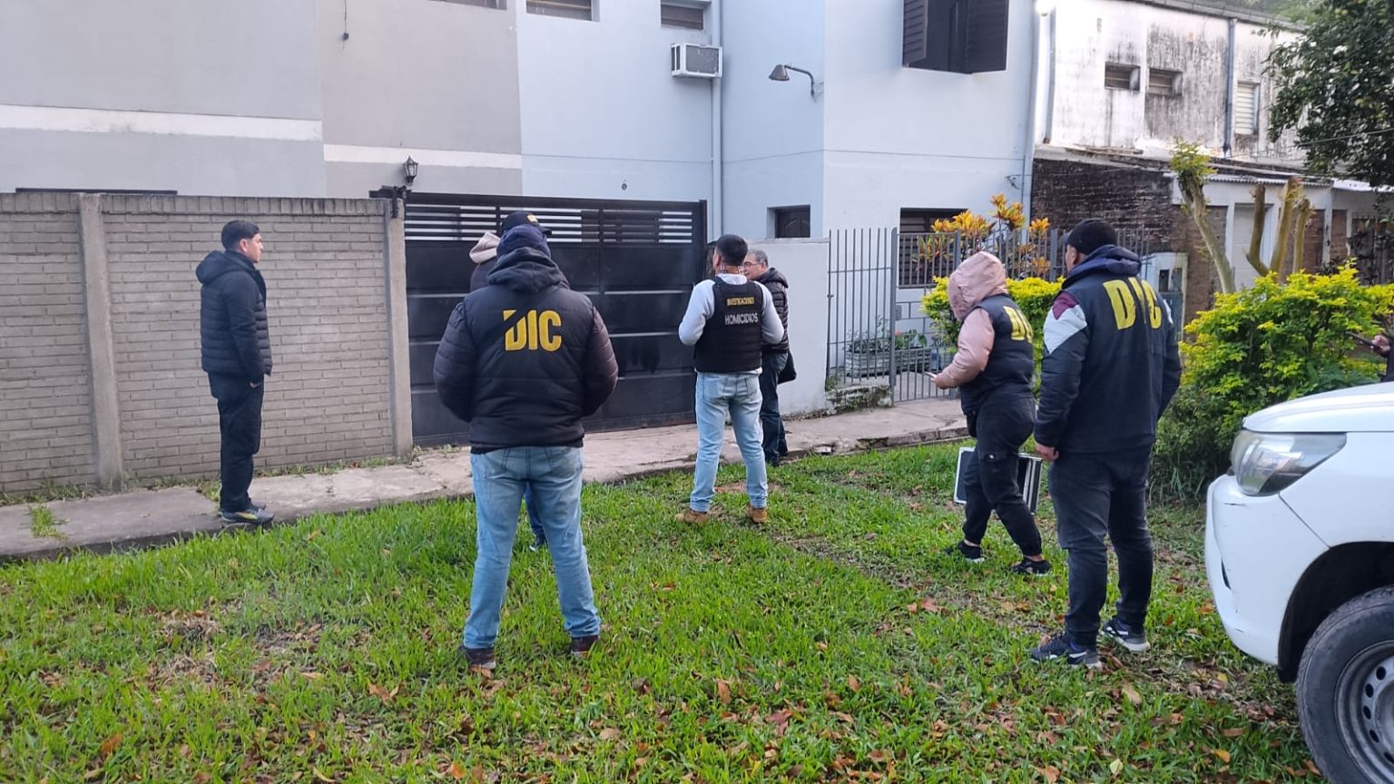 Femicidio y parricidio: allanaron la casa del cabo Etudie; secuestraron anotaciones y un teléfono Femicidio y parricidio: allanaron la casa del cabo Etudie; secuestraron anotaciones y un teléfono