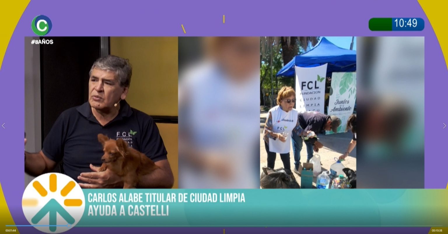 Solidaridad en acción: Ciudad Limpia redobla la ayuda a Castelli tras el temporal