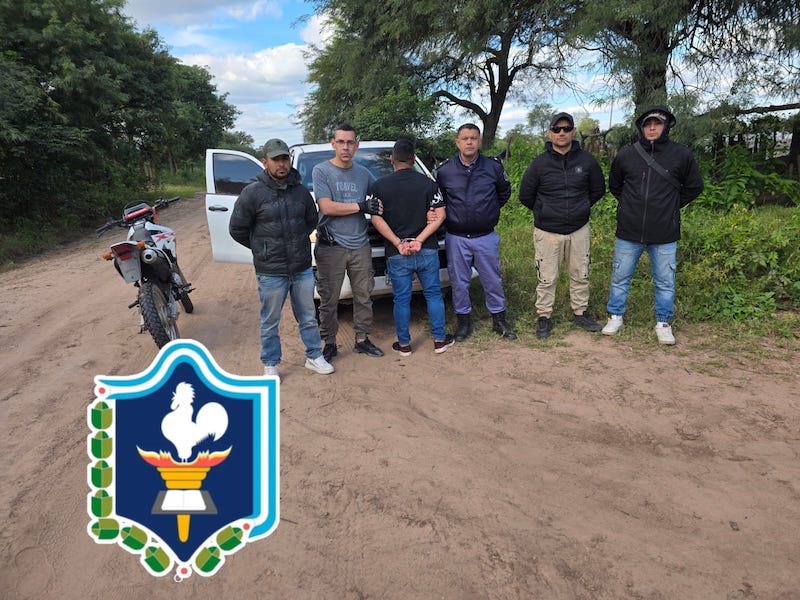Detuvieron en Quemado Chico a un prófugo de una causa por narcotráfico en Tres Isletas Detuvieron en Quemado Chico a un prófugo de una causa por narcotráfico en Tres Isletas