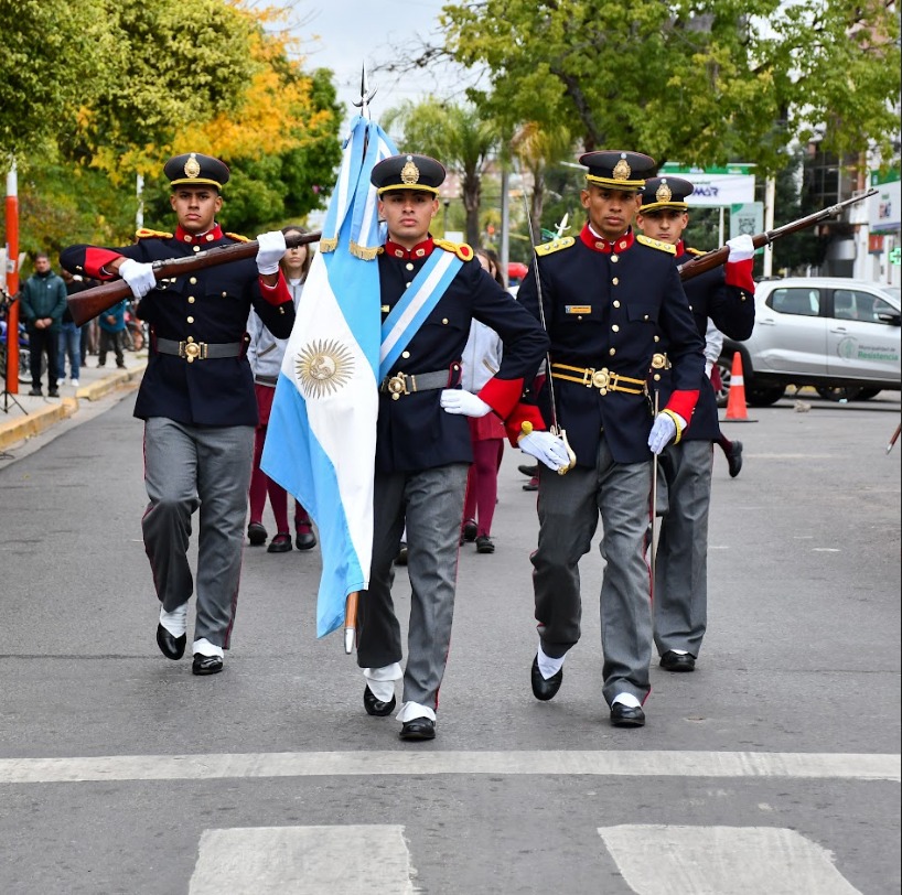 Resistencia inició la Semana de Mayo, celebrando el Día de la Escarapela Resistencia inició la Semana de Mayo, celebrando el Día de la Escarapela