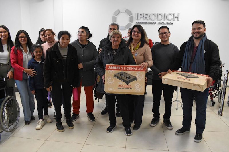 IPRODICH fortalece la inclusión con más entregas de ayudas técnicas en toda la provincia IPRODICH fortalece la inclusión con más entregas de ayudas técnicas en toda la provincia