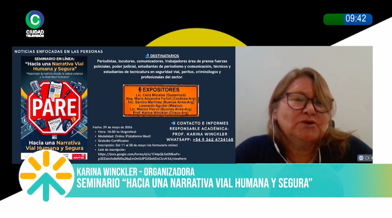 Convocan a un seminario iberoamericano para repensar cómo se informan los siniestros viales: “La prensa puede contribuir mucho” Convocan a un seminario iberoamericano para repensar cómo se informan los siniestros viales: “La prensa puede contribuir mucho”