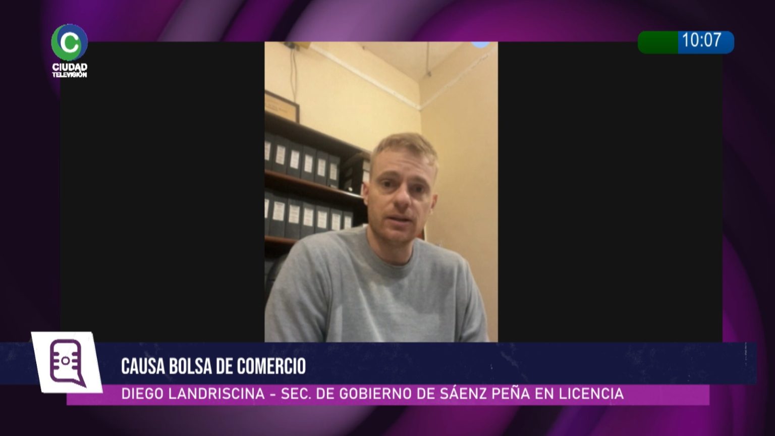Inversiones del municipio de Sáenz Peña, en la mira de la Justicia: Landriscina negó irregularidades y responsabilizó a la Bolsa de Comercio Inversiones del municipio de Sáenz Peña, en la mira de la Justicia: Landriscina negó irregularidades y responsabilizó a la Bolsa de Comercio