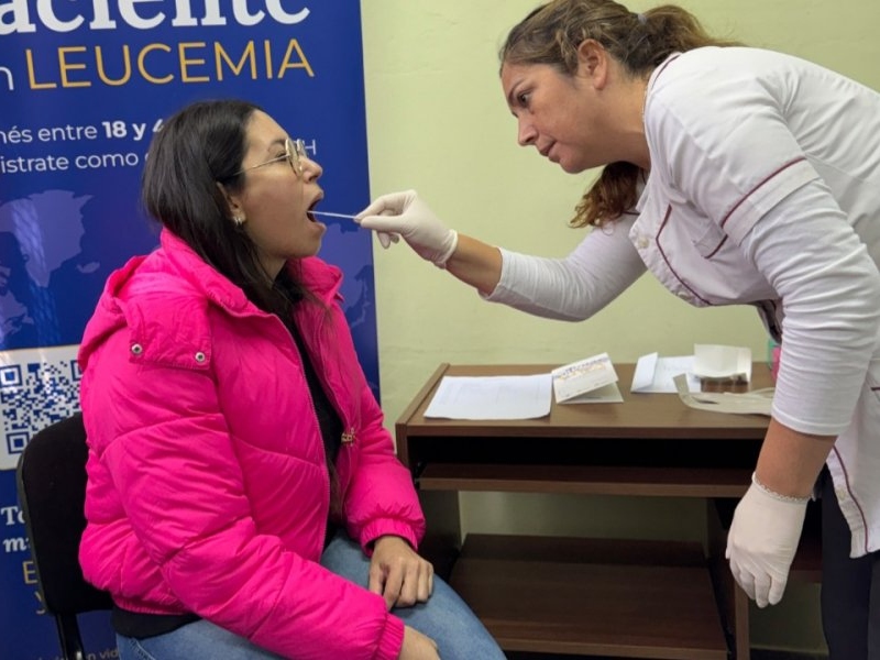 Chaco incorpora un método inédito con hisopado bucal para sumar donantes de médula ósea Chaco incorpora un método inédito con hisopado bucal para sumar donantes de médula ósea