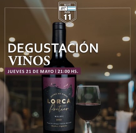 Degustación de vinos y sabores del litoral: invitan a una experiencia gastronómica en el Restó Ruta 11 Degustación de vinos y sabores del litoral: invitan a una experiencia gastronómica en el Restó Ruta 11